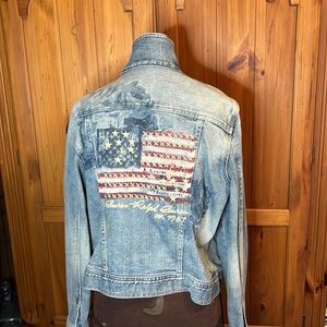 Ralph Lauren denim Supply jean Jacket Xl